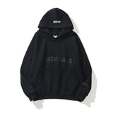 ESSENTIALS FEAR OF GOD PUllOVER BLACK
